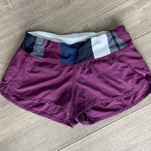 Lululemon Speed Up Short 2.5” size 2